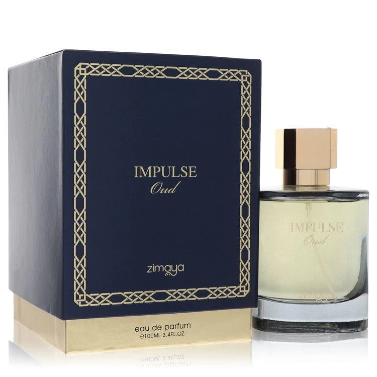 Impulse Oud by Zimaya 3.4 Oz Eau De Parfum Spray for Men