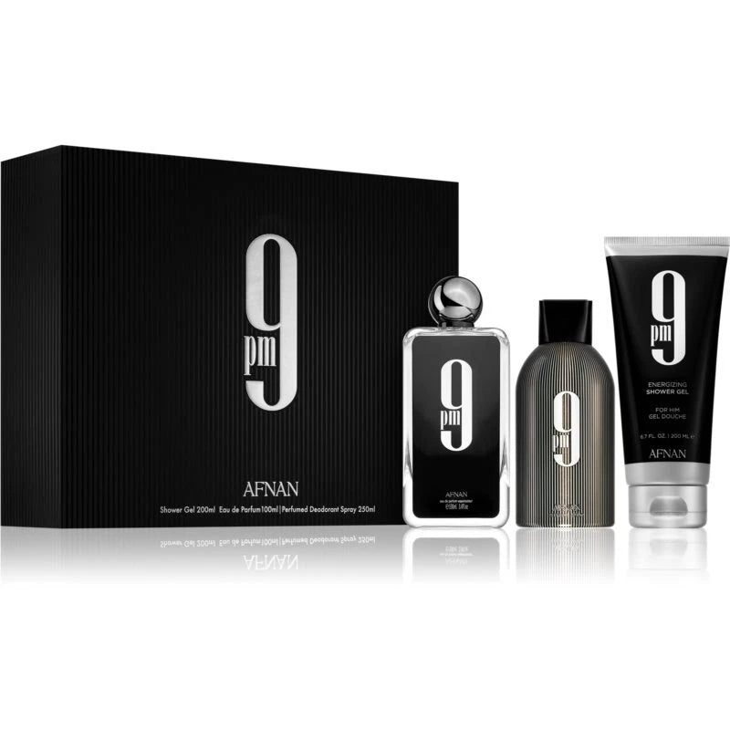 9pm by Afnan Gift Set 3 Pcs for Men