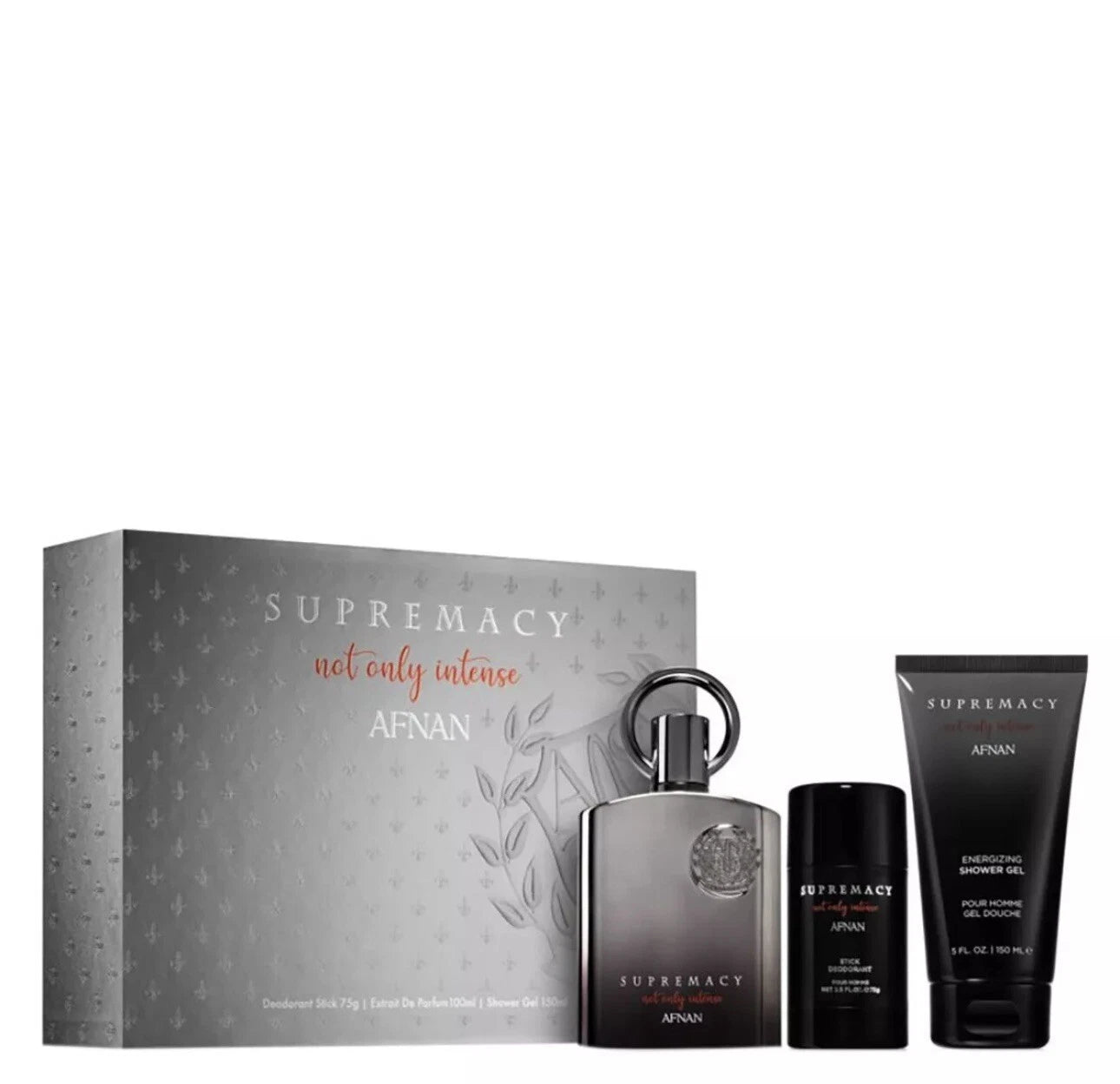 Supremacy Not Only Intense by Afnan Gift Set 3 Pcs for Men