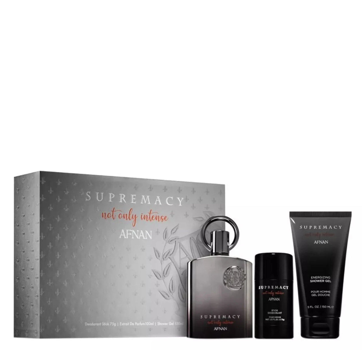 Supremacy Not Only Intense by Afnan Gift Set 3 Pcs for Men