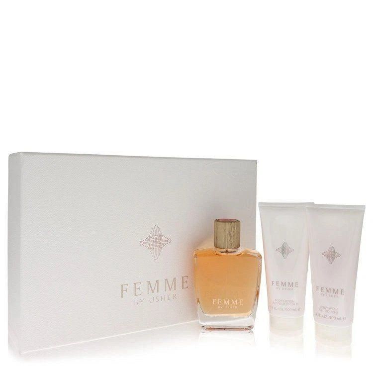 Usher Femme by Usher Gift Set 3 Pcs for Women