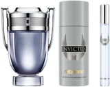 Invictus by Paco Rabanne Gift Set 3 Pcs (3.4 Oz Eau De Toilette Sp & 5.1 Oz Deo & 0.34 Oz Eau De Toilette Sp) for Men