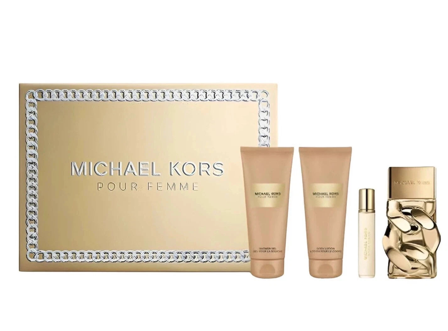 Michael Kors Pour Femme by Michael Kors Gift Set 4 Pcs for Women