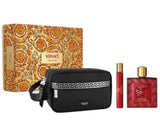 Versace Eros Flame by Versace 3 Pcs Gift Set for Men