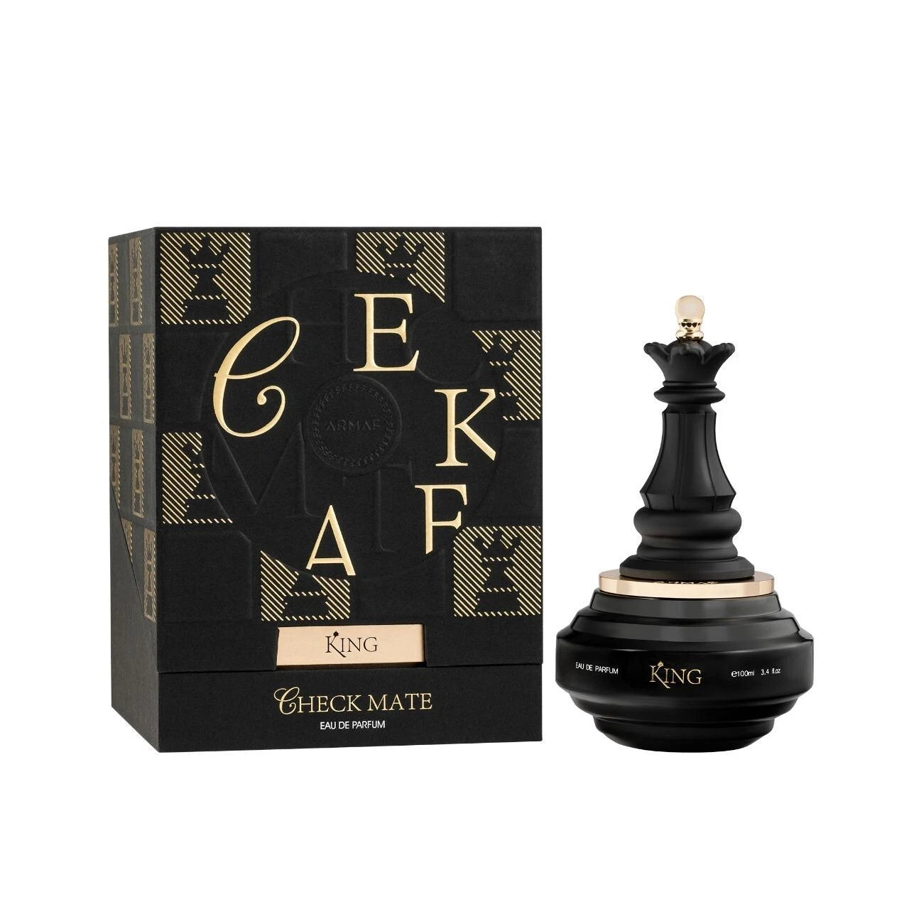 King Check Mate by Armaf 3.4 oz Eau De Parfum Spray for Women