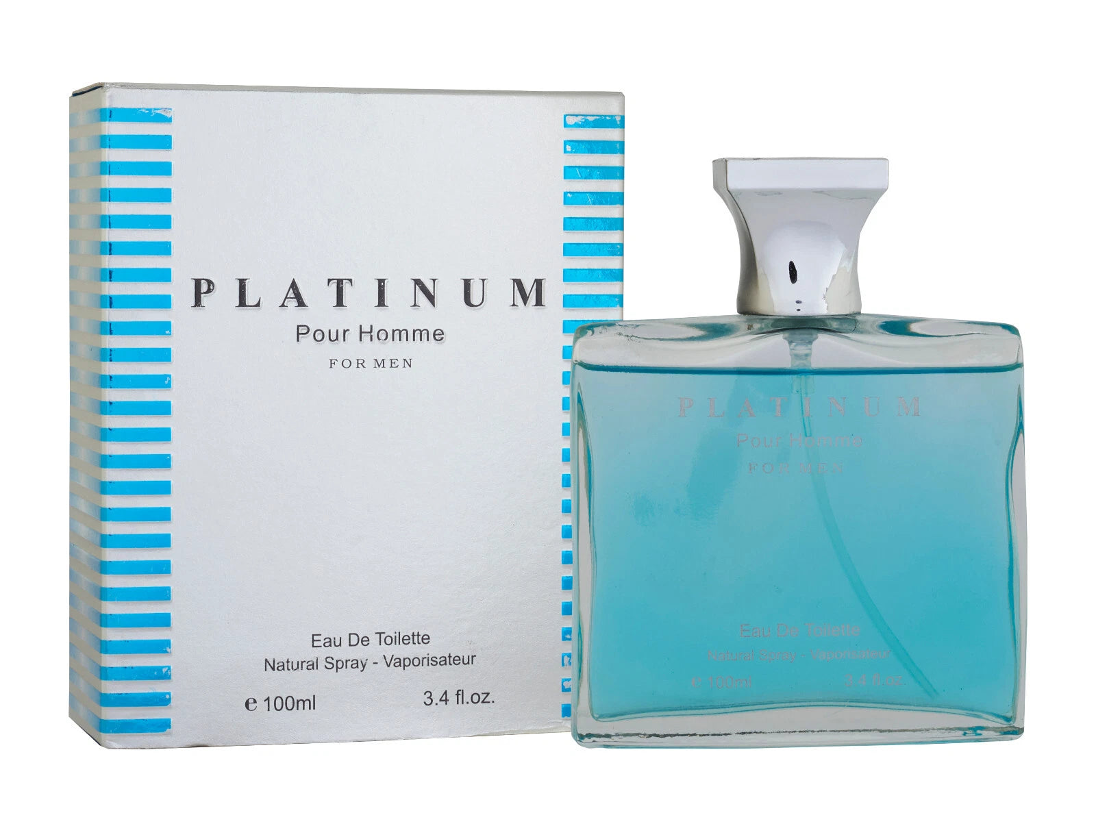 Platinum by Fragrance Couture 3.4 Oz Eau De Parfum Spray for Men