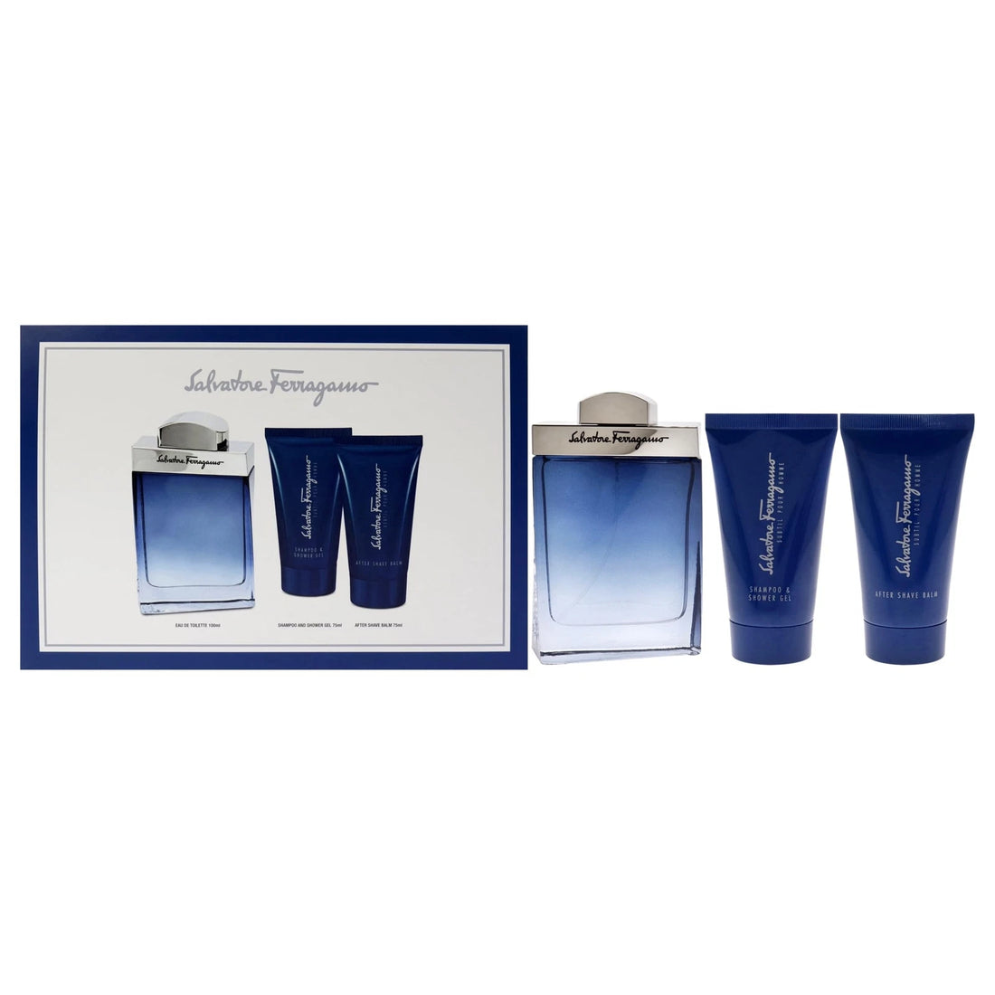 Set Salvatore Subtil by Salvatore Ferragamo 3 Pcs for Men