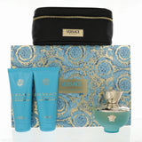 Versace Pour Femme Dylan Turquoise by Versace 3 Pcs Gift Set With Bag for Women