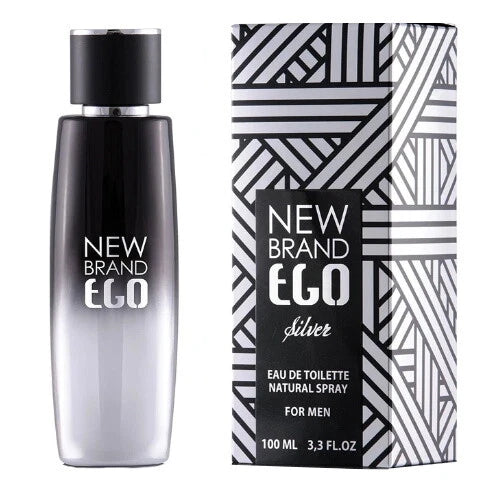 Ego Silver by New Brand 3.4 Oz Eau De Toilette Spray for Men