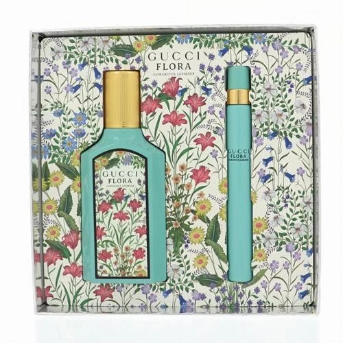 Gucci Flora Gorgeous Jasmine by Gucci Gift Set 2 Pcs With 1.7 Oz And Mini Women