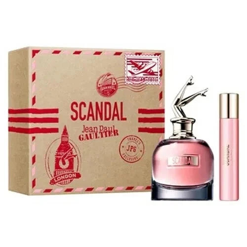 Scandal by Jean Paul Gaultier Travel Set 2 Pcs (2.7 Oz Eau De Parfum Spray & 0.68 Spray) for Women