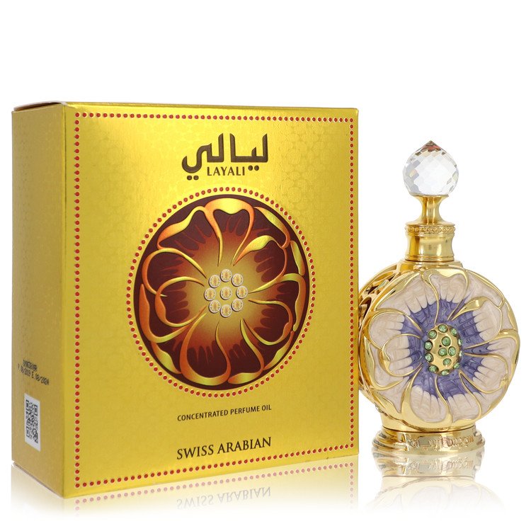 Swiss Arabian Layali by Swiss Arabian 0.5 Oz Concentrated Perfume Oil for Women