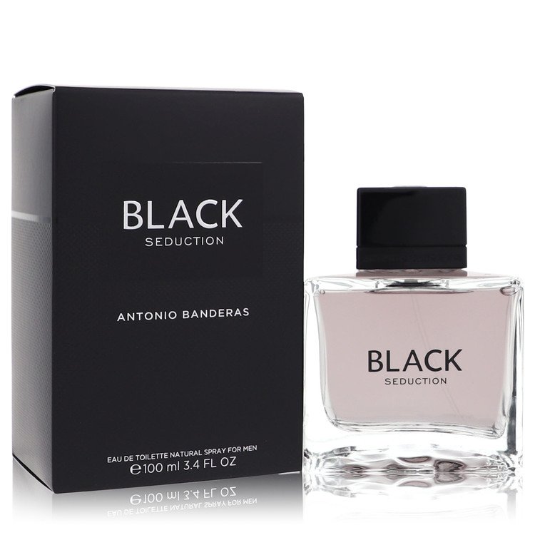 Seduction In Black By Antonio Banderas Eau De Toilette Spray 3.4 Oz / 100 Ml for Men