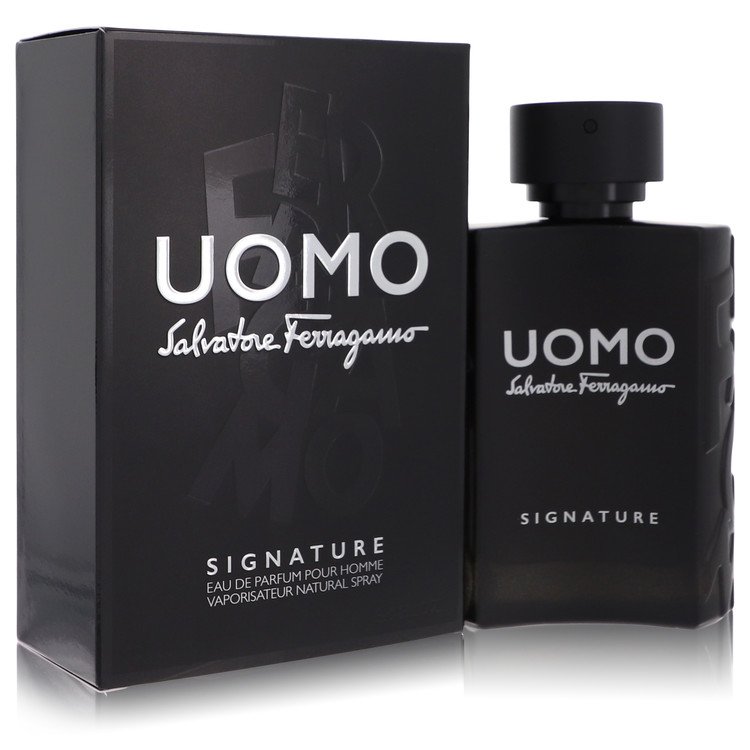 Uomo Signature By Salvatore Ferragamo Cologne 3.4 Oz Eau De Parfum Spray For Men - Box