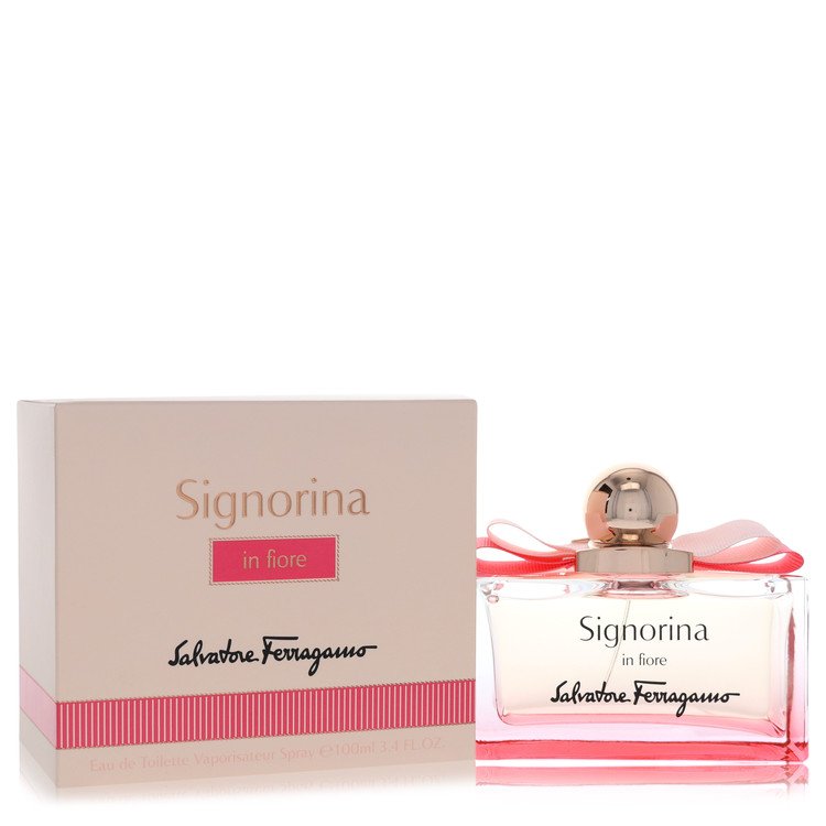 Signorina In Fiore by Salvatore Ferragamo 3.4 Oz Eau De Toilette Spray for Women