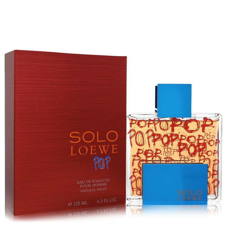 Solo Loewe Pop by Loewe 4.3 Oz Eau De Toilette Spray for Men