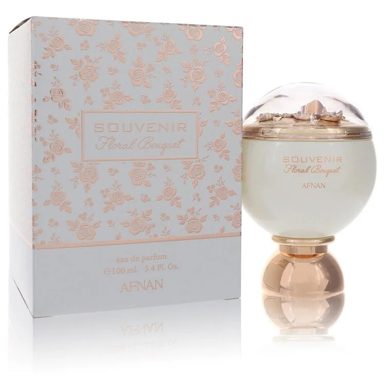 Souvenir Floral Bouquet by Afnan 3.4 Oz Eau De Parfum Spray for Women