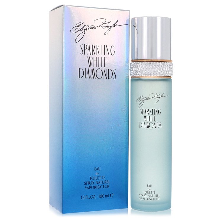 Elizabeth Taylor Sparkling White Diamonds 3.4 Oz Eau De Toilette Spray for Women
