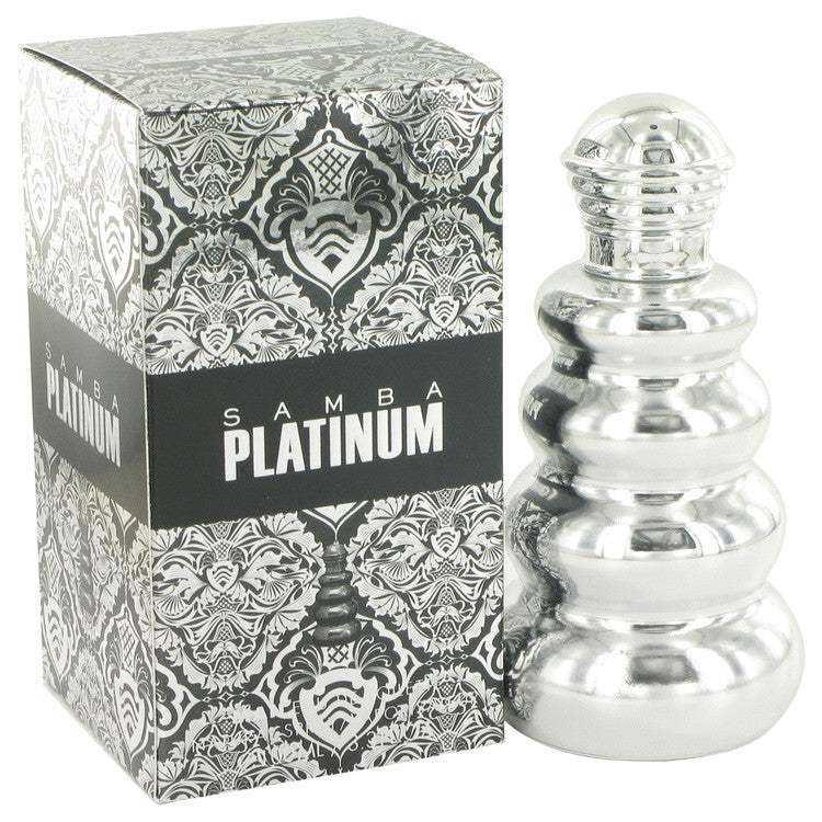 Samba Platinum by Perfumers Workshop Eau De Toilette Spray 3.3 oz | Men Collection by AAA Beauty - Premium Men Perfume and Cologne | AAA Beauty