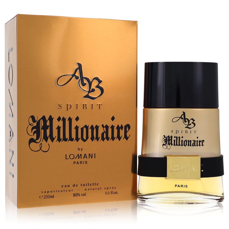 Spirit Millionaire By Lomani for Men - 6.6 OZ EAU DE TOILETTE SPRAY