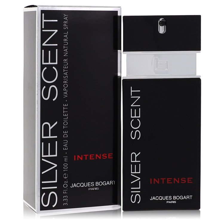 Silver Scent Intense by Jacques Bogart 3.33 Oz Eau De Toilette Spray for Men