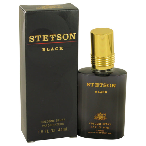 Stetson Black by Coty 1.5 Oz Cologne Spray In Box for Men