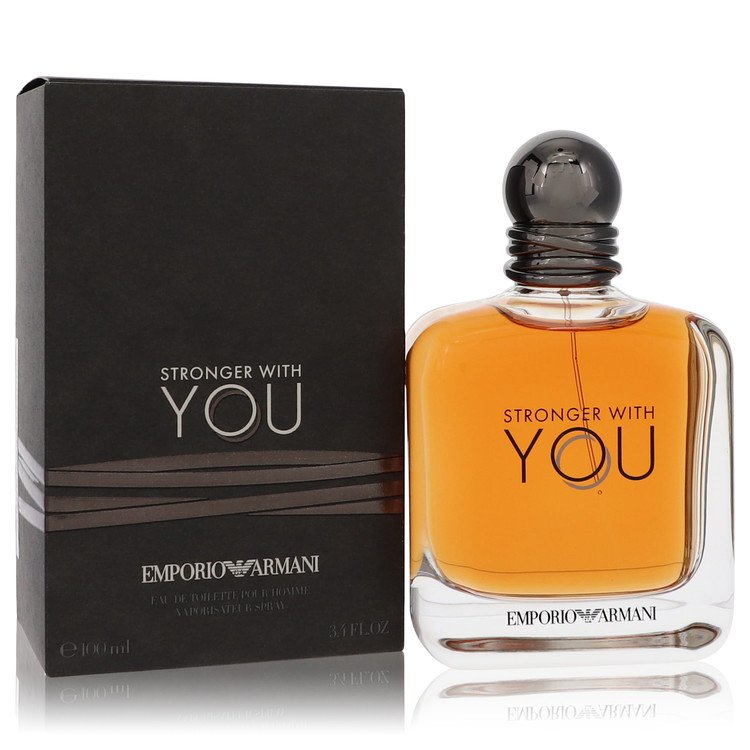 Stronger With You by Armani 3.4 Oz Eau De Toilette Spray for Men