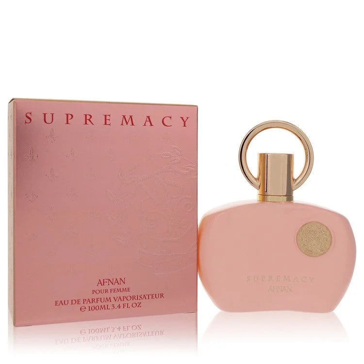 Supremacy Pink by Afnan 3.4 Oz Eau De Parfum Spray for Women