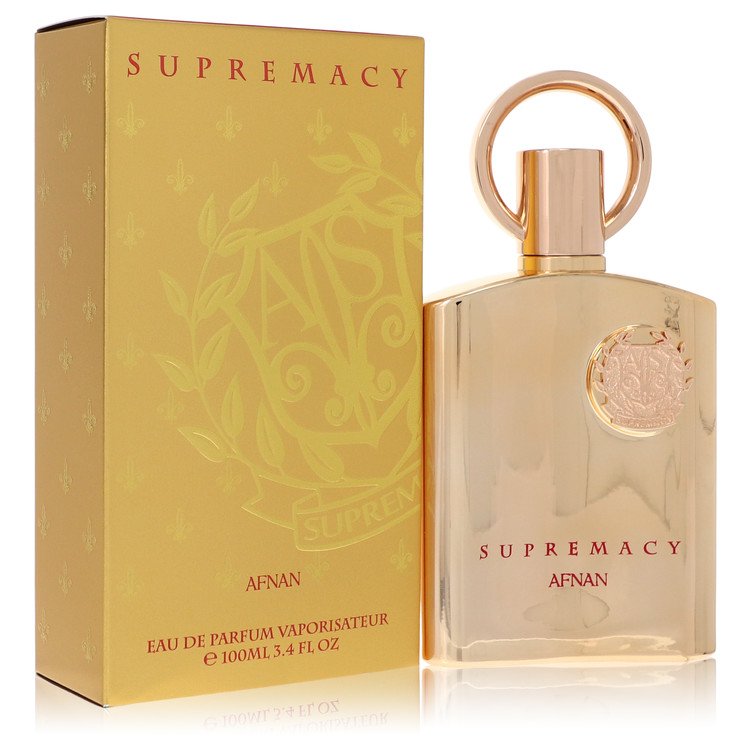 Supremacy Gold by Afnan Eau De Parfum Spray (Unisex) 3.4 oz for Men - Premium Designer Fragrance – Available at AAA Beauty