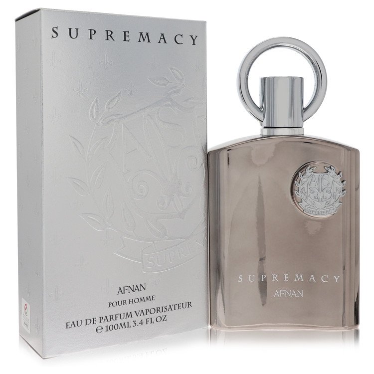 Supremacy Silver by Afnan 3.4 Oz Eau De Parfum Spray for Men
