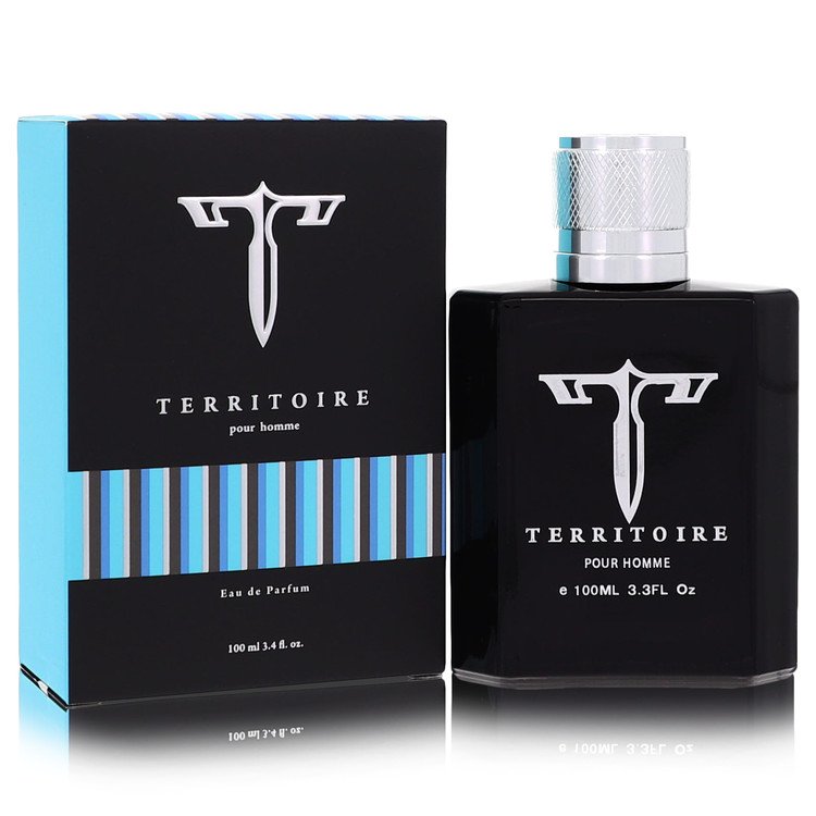 Territoire Blue By Yzy Perfume Cologne 3.4 Oz Eau De Parfum Spray For Men - Box