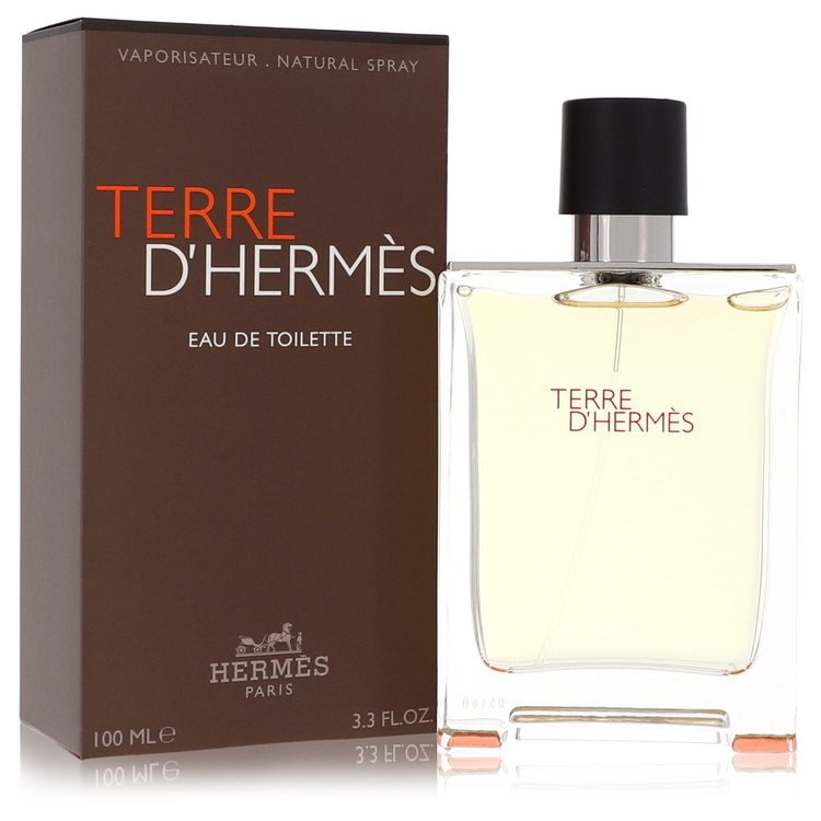 Terre D'Hermes By Hermes 3.3 Oz Eau De Toilette Spray For Men In Box