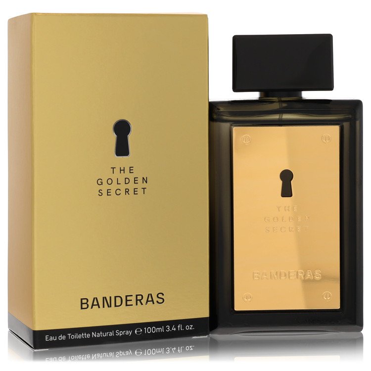The Golden Secret by Antonio Banderas Eau De Toilette Spray 3.4 Oz for Men