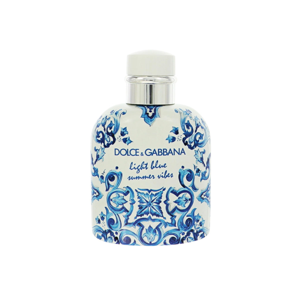 D&G Light Blue Summer Vibes by Dolce & Gabbana 4.2 Oz Eau De Toilette Spray In Tester for Men