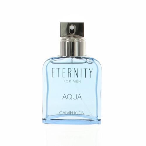 Eternity Aqua By Calvin Klein 3.3 Oz Eau De Toilette Spray For Men In Tester