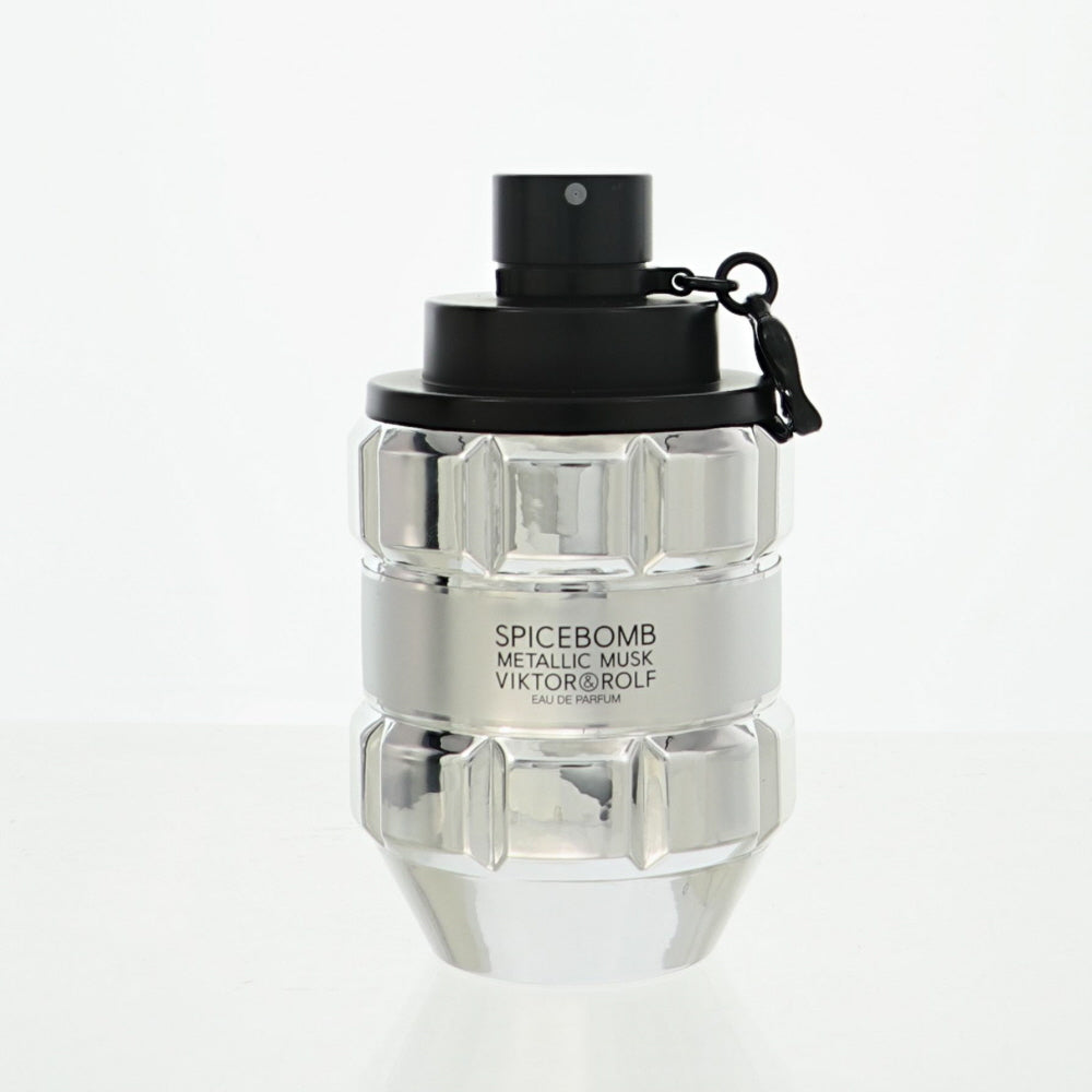 Spicebomb Metallic Musk By Viktor & Rolf Cologne 3.04 Oz Edp Spray For Men - Tester