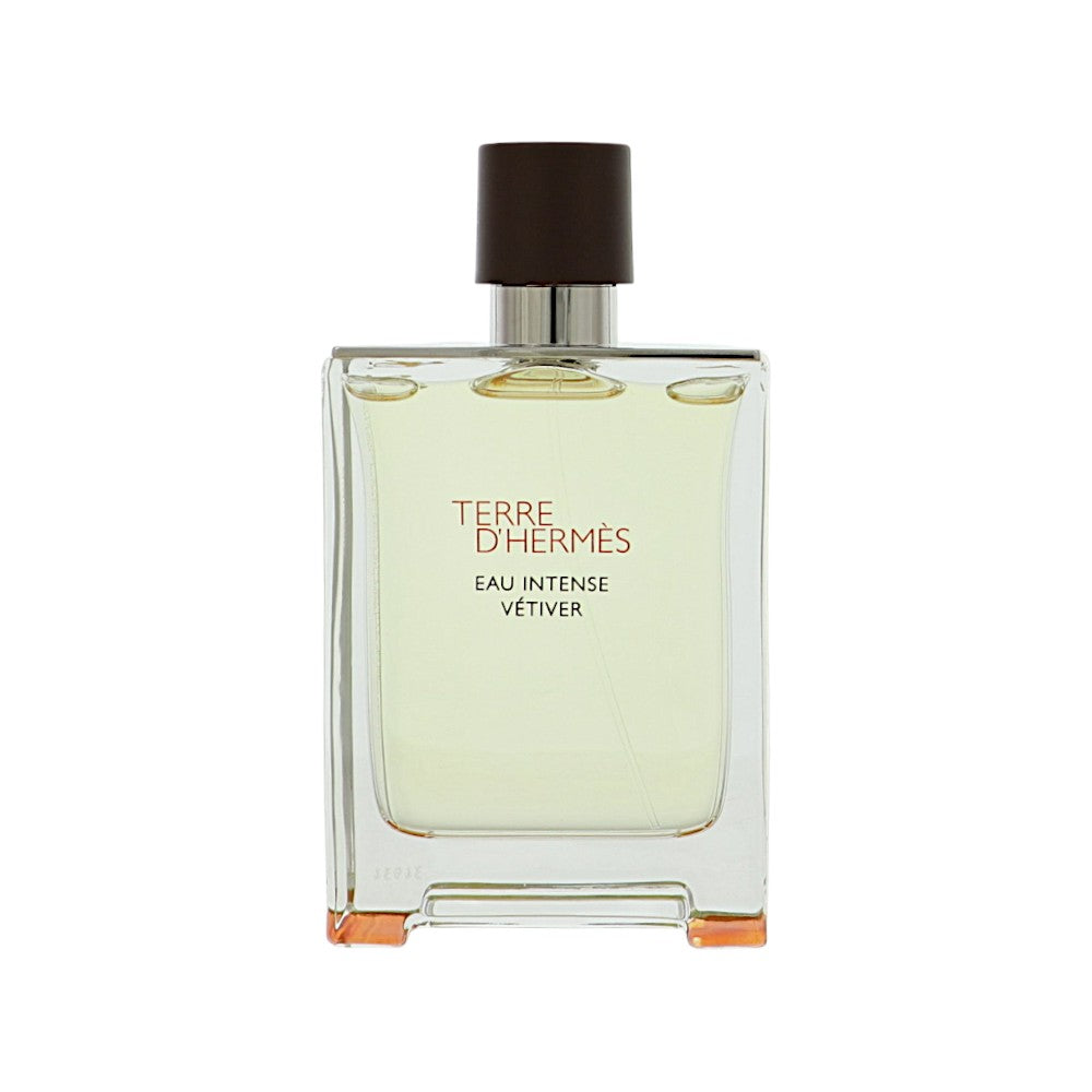 Terre D'hermes Eau Intense Vetiver by Hermes 3.3 Oz Eau De Parfum Tester for Men