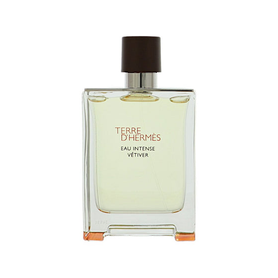 Terre D'hermes Eau Intense Vetiver by Hermes 3.3 Oz Eau De Parfum Tester for Men