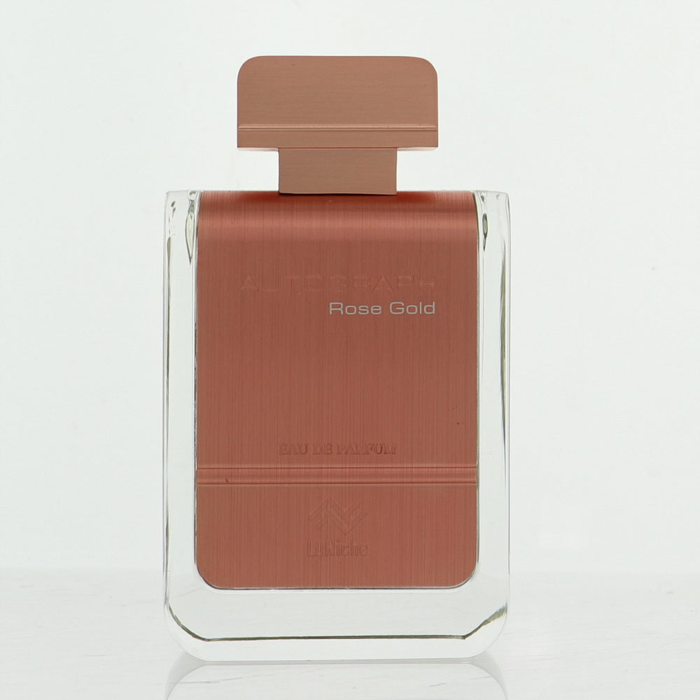 Autograph Rose Gold By Luniche Fragrance 3.0 Oz Eau De Parfum Spray For Unisex - Tester