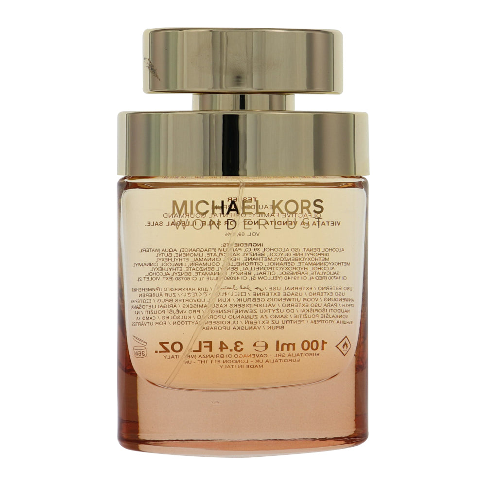 Michael Kors Wonderlust by Michael Kors 3.4 Oz Eau De Parfum Spray Tester for Women