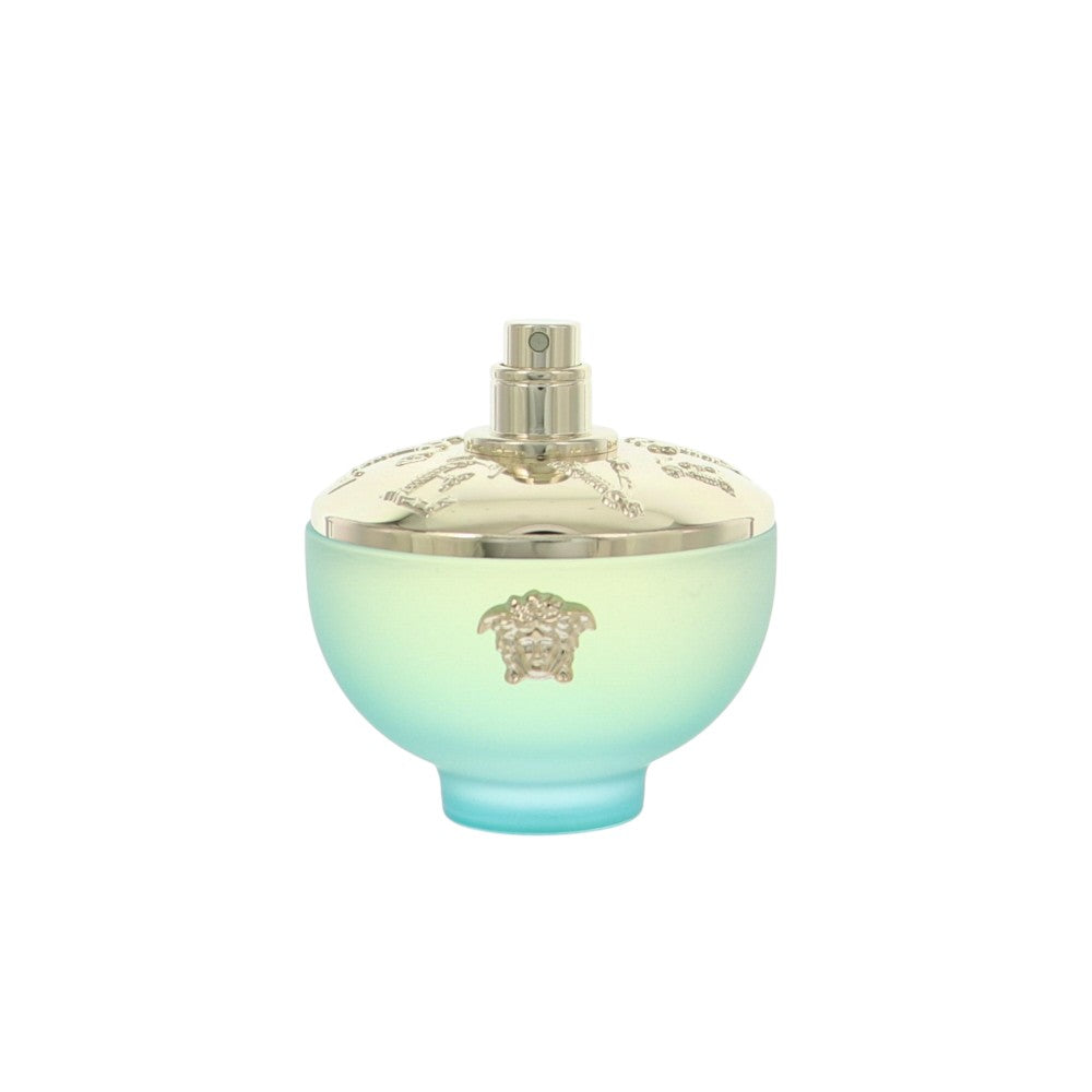 Dylan Turquoise by Versace 3.4 Oz Eau De Toilette Spray In Tester for Women