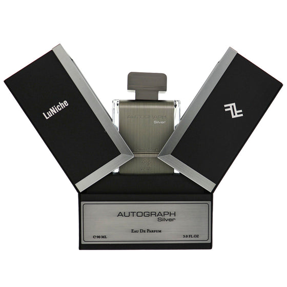Autograph Silver by Luniche 3.0 Oz Eau De Parfum Spray In Box for Unisex