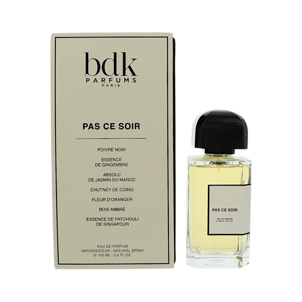 Pas Ce Soir by Bdk 3.4 Oz Eau De Parfum for Unisex