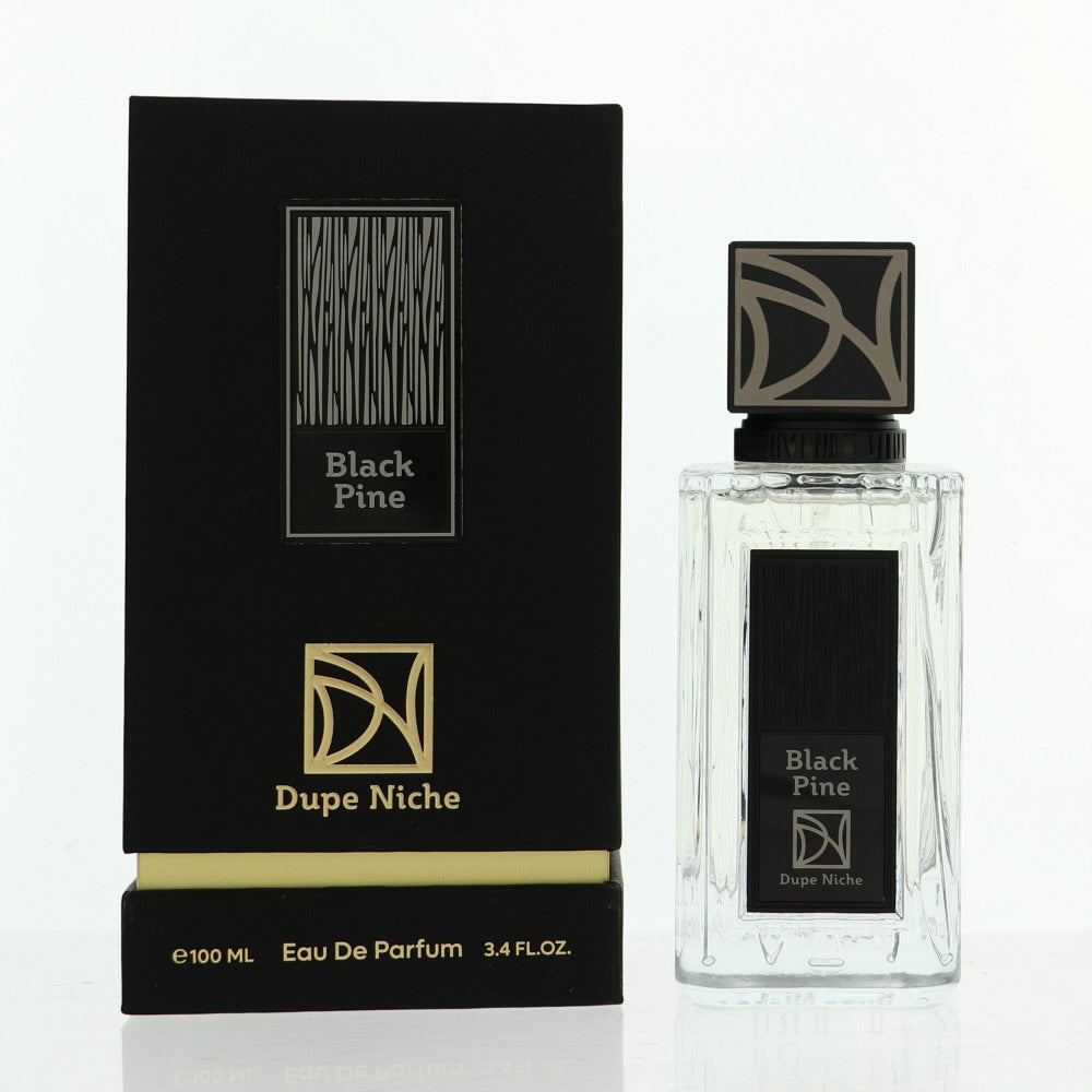 Black Pine By Dupe Niche Fragrance 3.4 Oz Eau De Parfum Spray For Unisex - Box