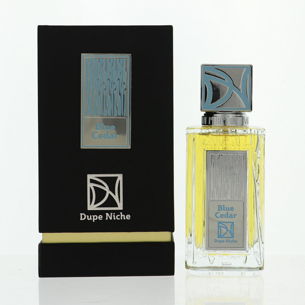 Blue Cedar By Dupe Niche Fragrance 3.4 Oz Eau De Parfum Spray For Unisex - Box