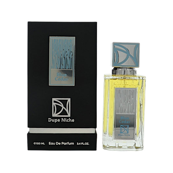 Blue Cedar by Dupe Niche 3.4 Oz Eau De Parfum Spray In Box for Unisex