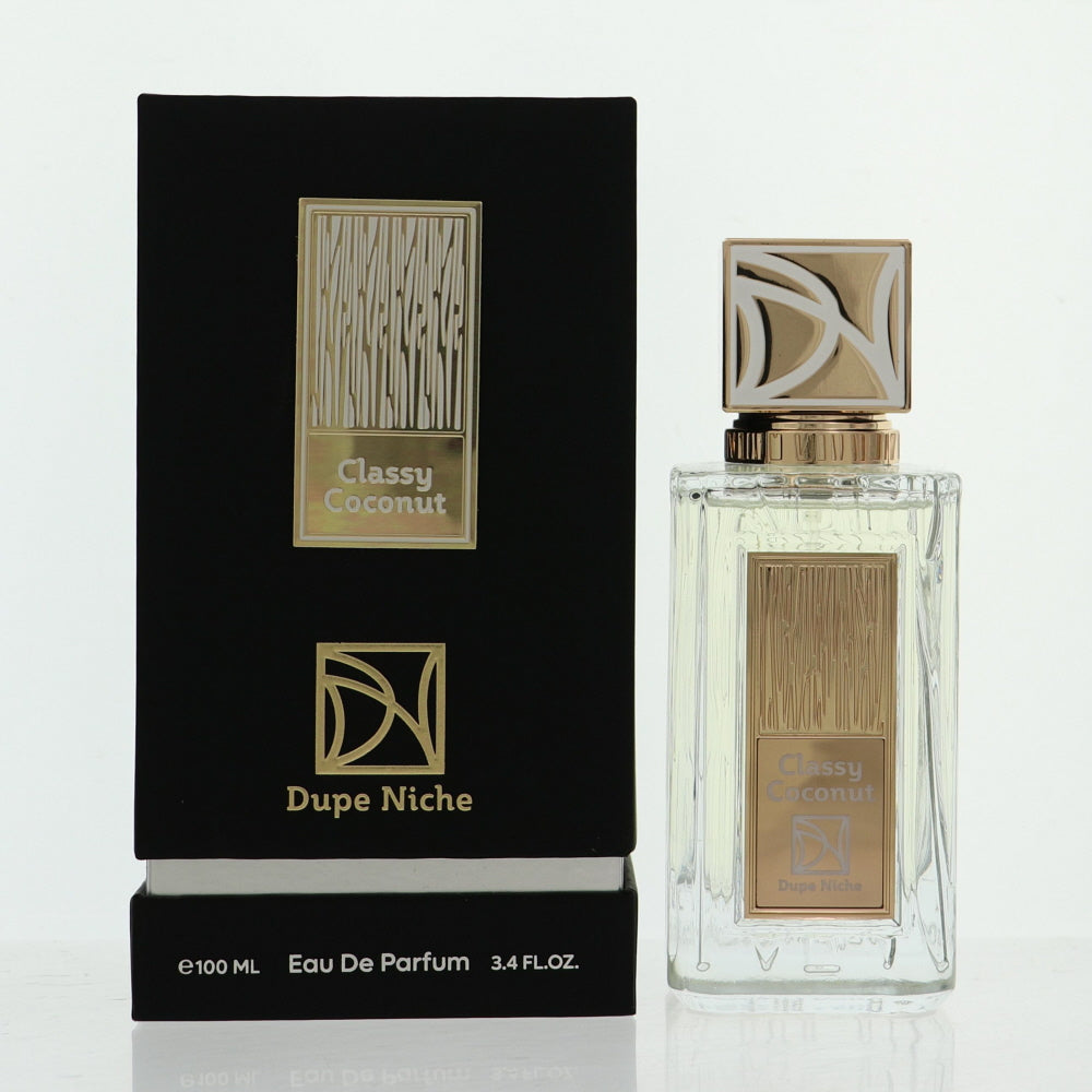 Classy Coconut By Dupe Niche Fragrance 3.4 Oz Eau De Parfum Spray For Unisex - Box