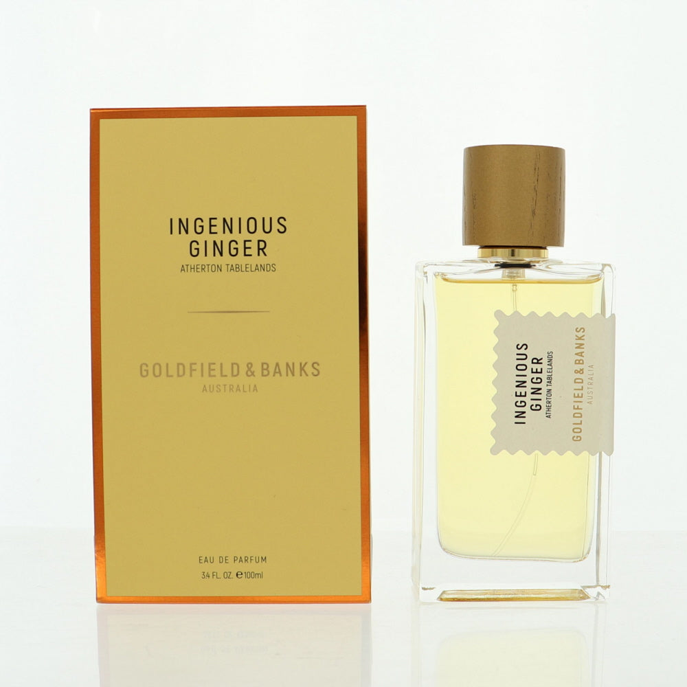 Ingenious Ginger By Goldfield & Banks Fragrance 3.4 Oz Eau De Parfum Spray For Unisex - Box