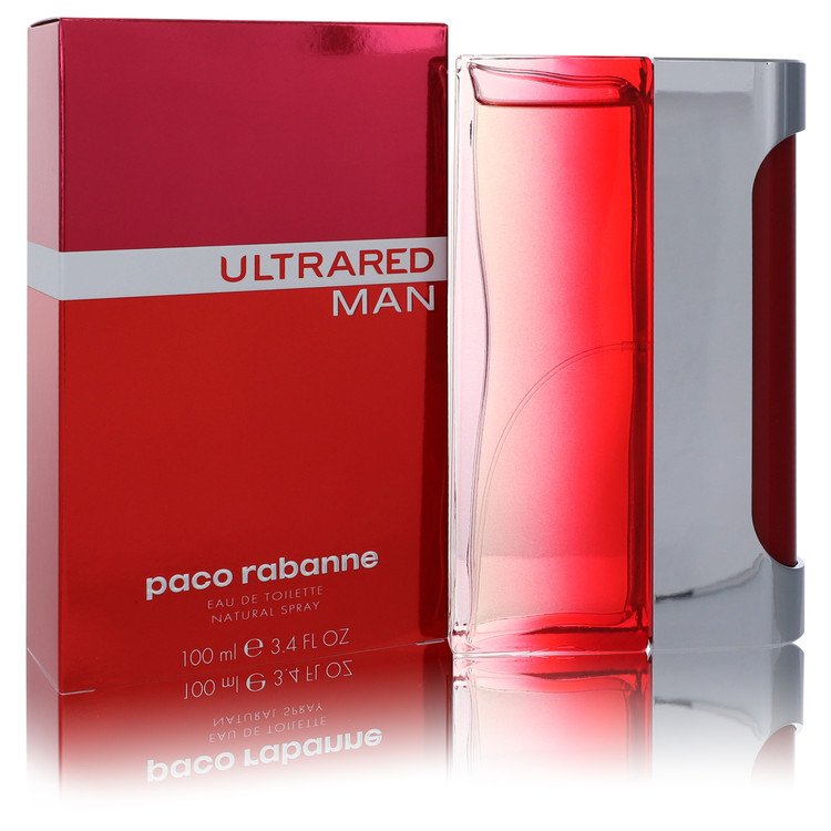 Ultrared by Paco Rabanne 3.4 Oz Eau De Toilette Spray for Men