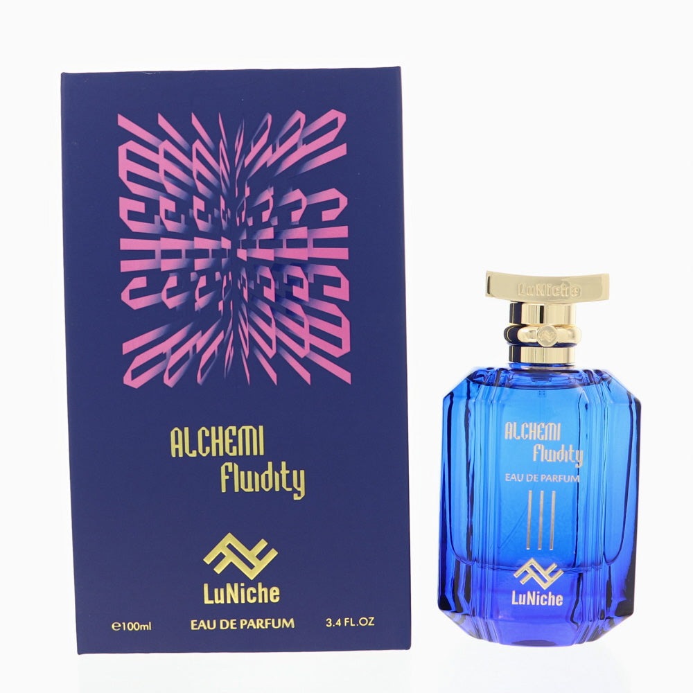 Alchemi Fluidity By Luniche Fragrance 3.4 Oz Eau De Parfum Spray For Unisex - Box